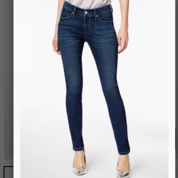 VINTAGE America Wonderland Super Skinny Dark Indigo Jeans size 4R/ 27 - Picture 2 of 15